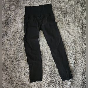 Black High-Waisted Leggings